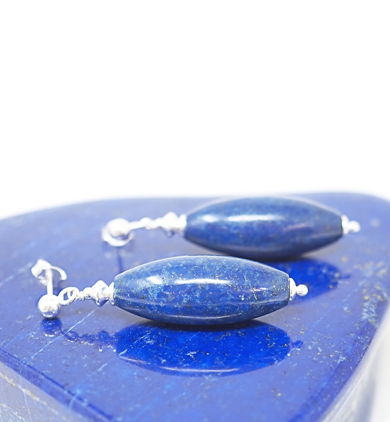 Lapis lazuli earrings