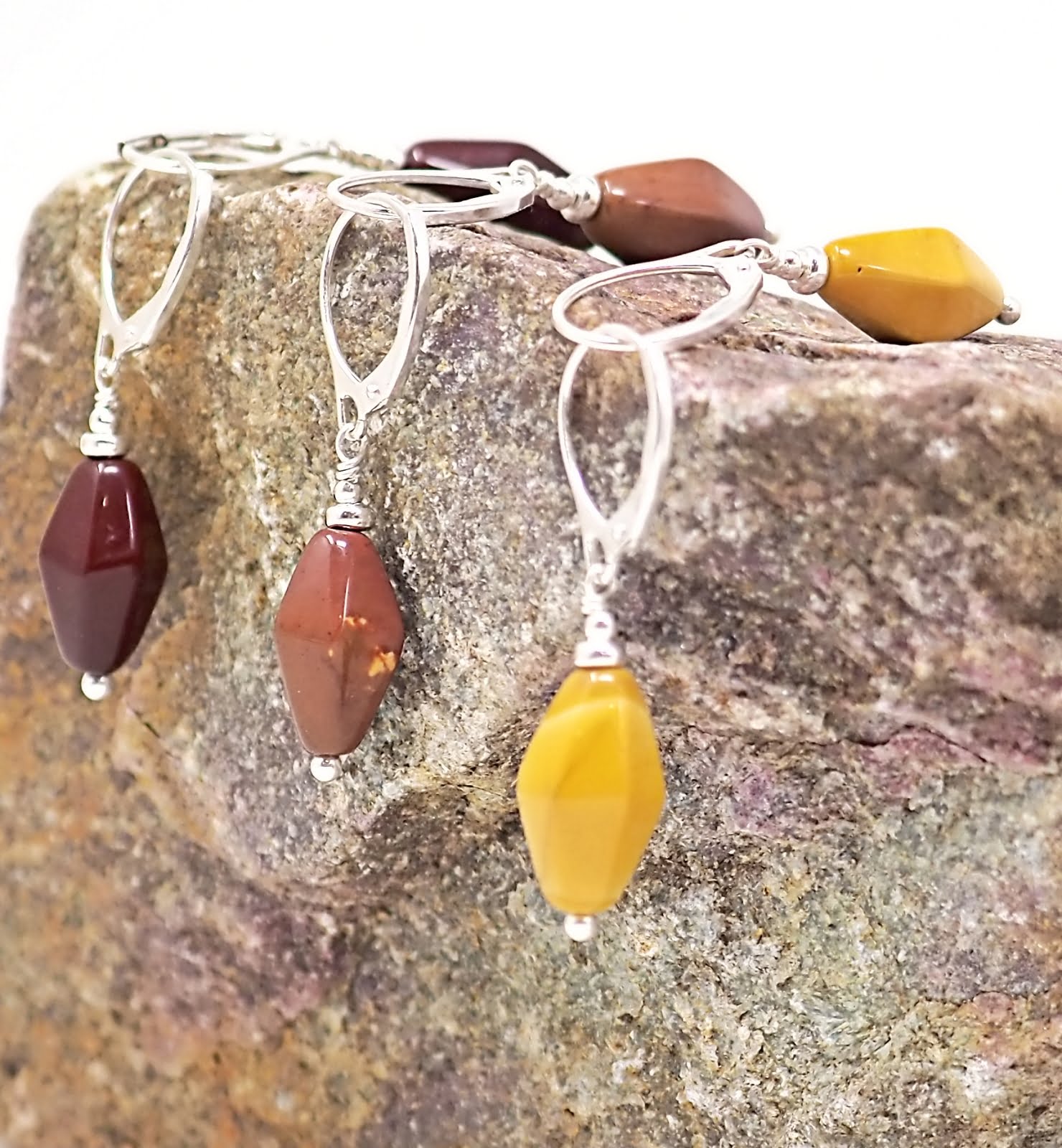 Jasper earrings